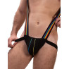 Barcode Berlin Harnais Jock Pride Infinity Noir